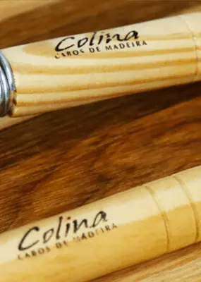 Colina cabos de madeira Colina cabos de madeira